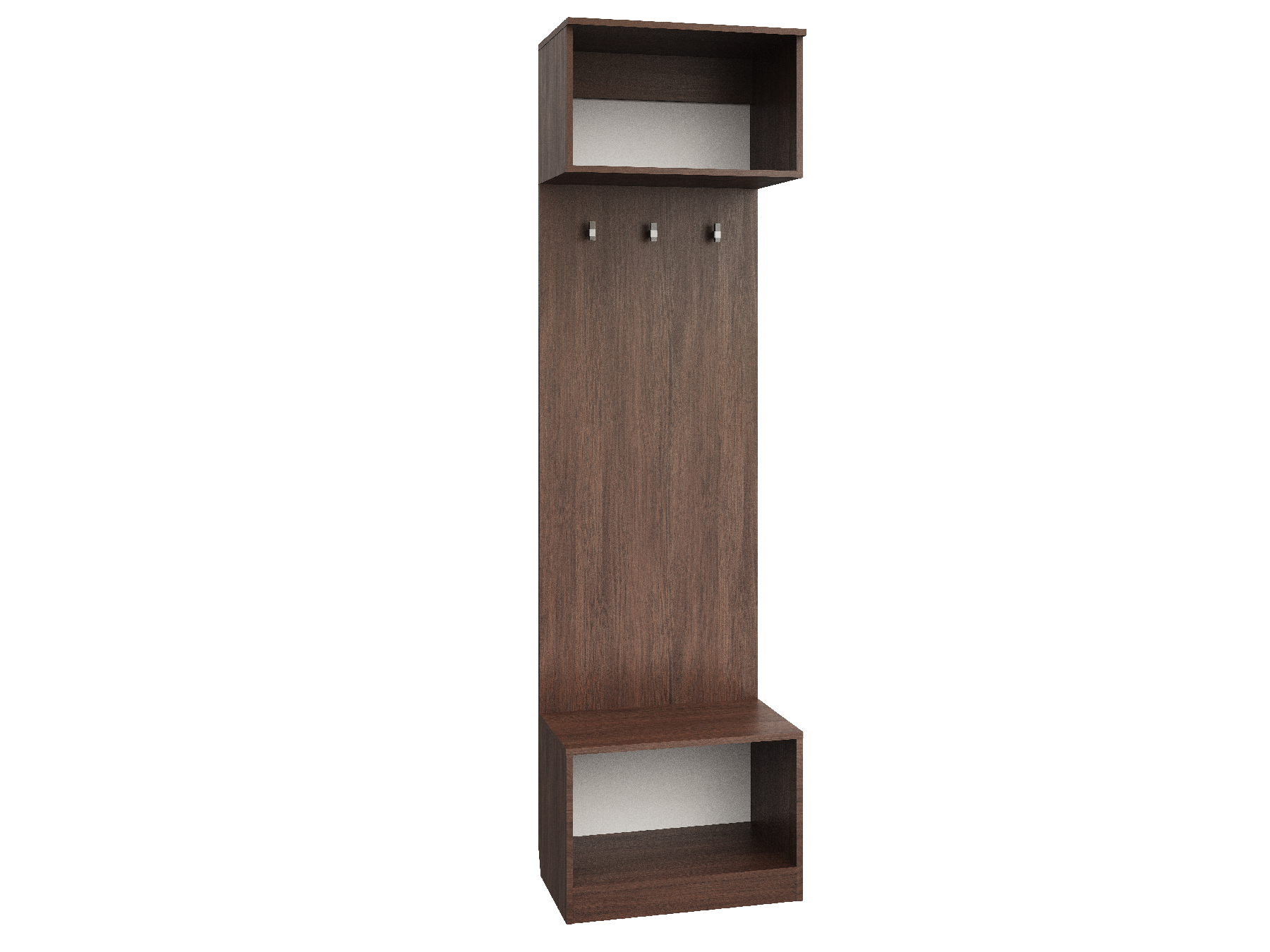 Далия Прихожая Комплект 2 Амброзия/Белый глянец