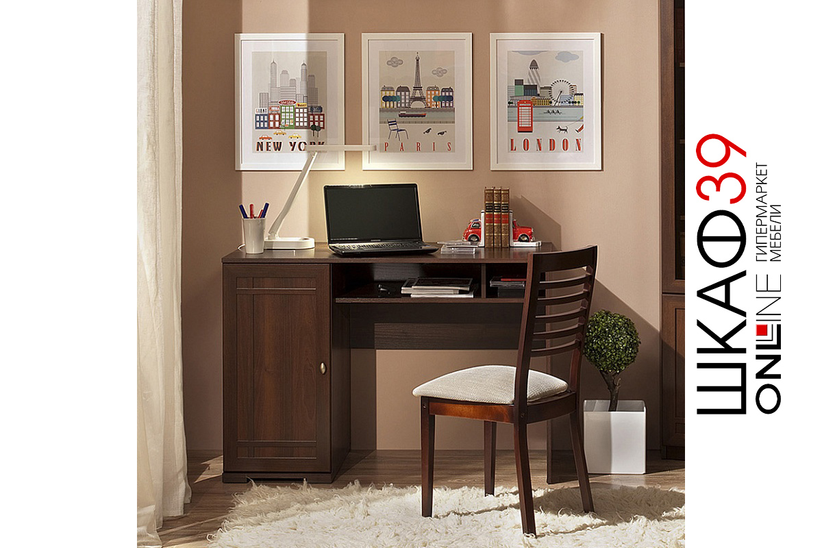 Стол письменный Sherlock 115, орех