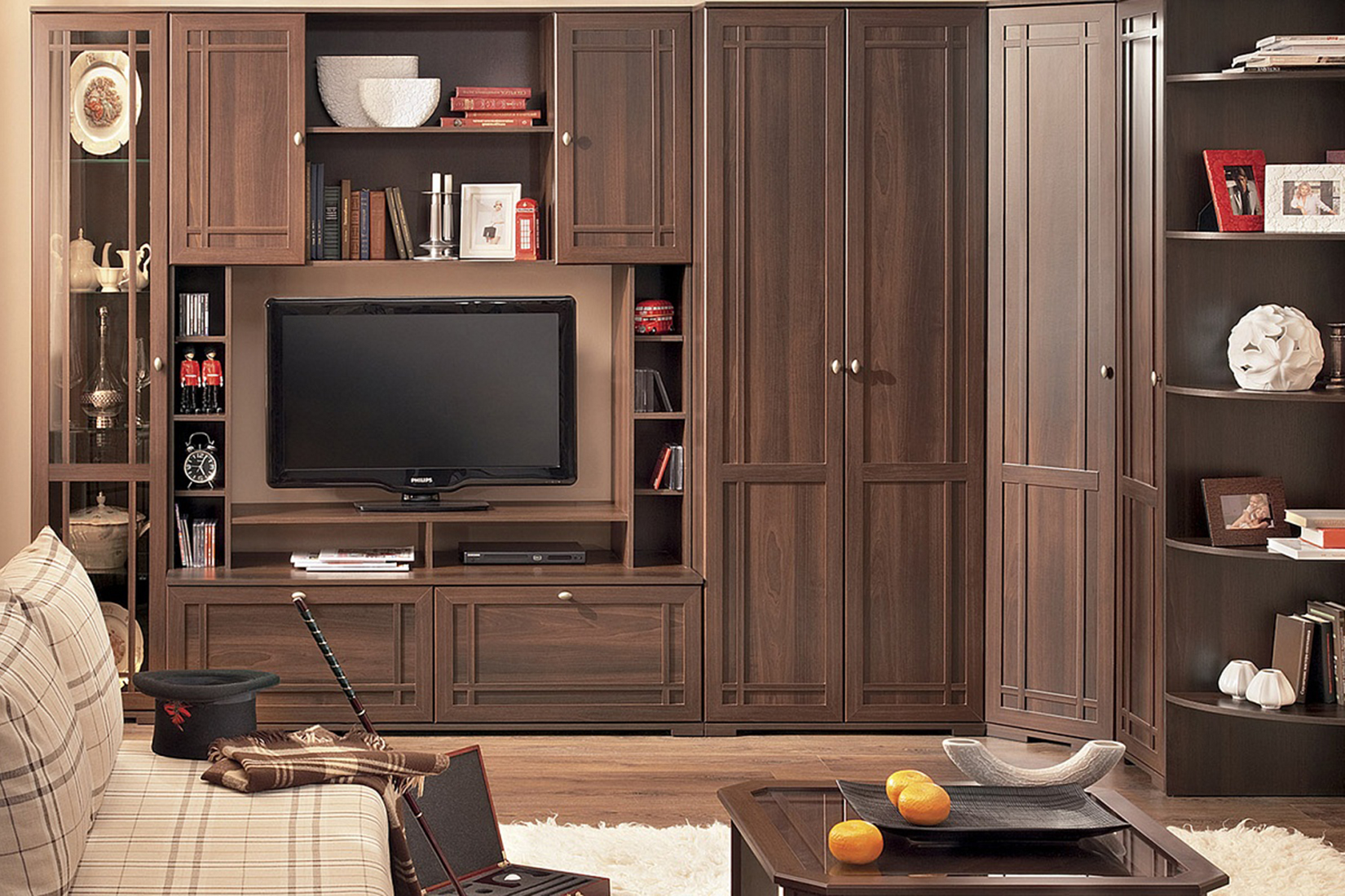 Гостиная Sherlock. Комплект 3, орех