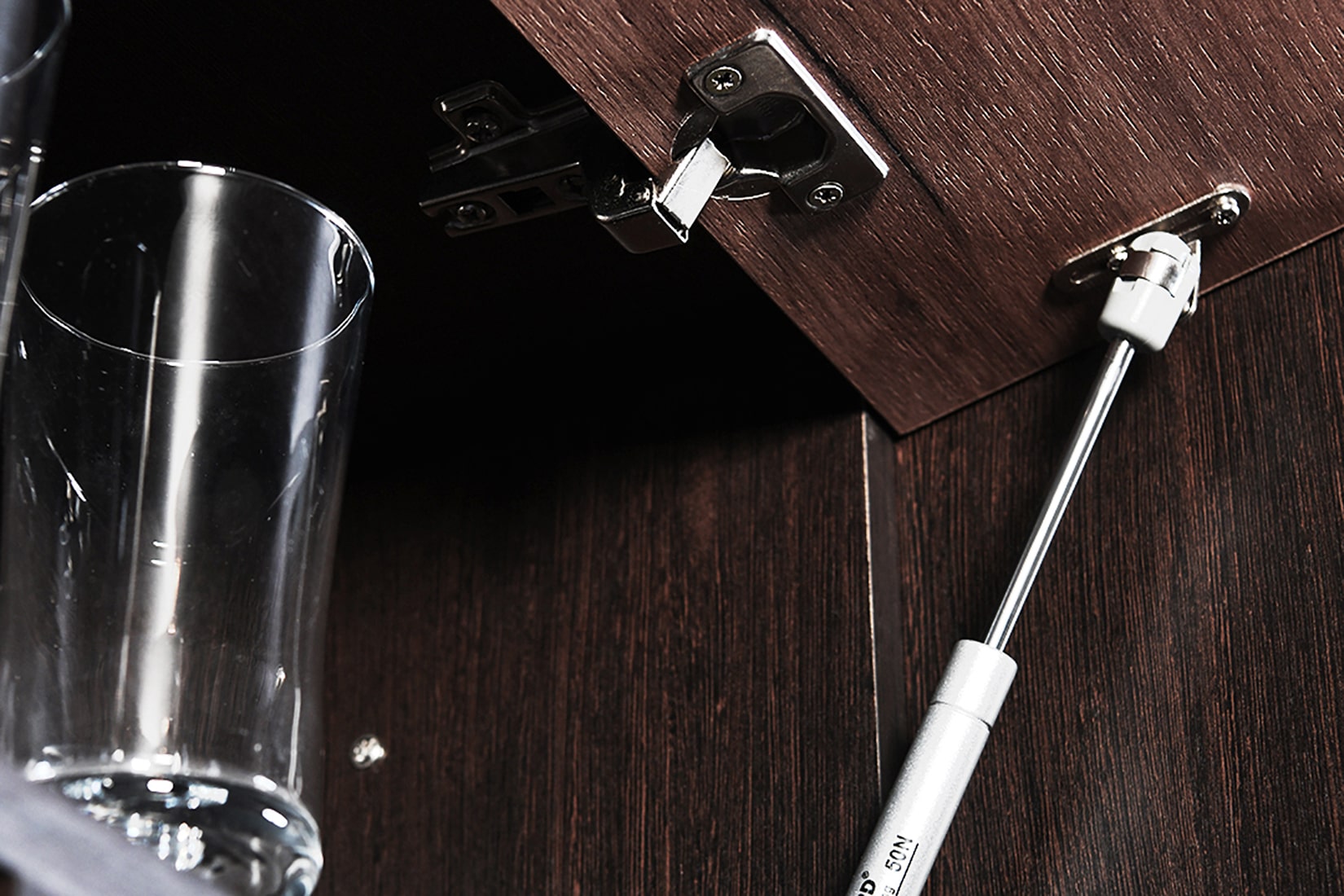 Крафт Стенка 1 Дуб крафт табачный/Орех вирджиния