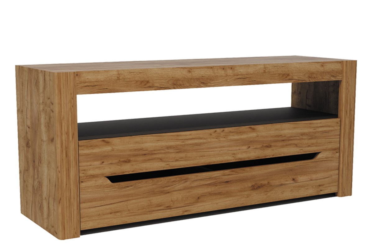 Тумба под телевизор Афина А17, дут крафт табачный