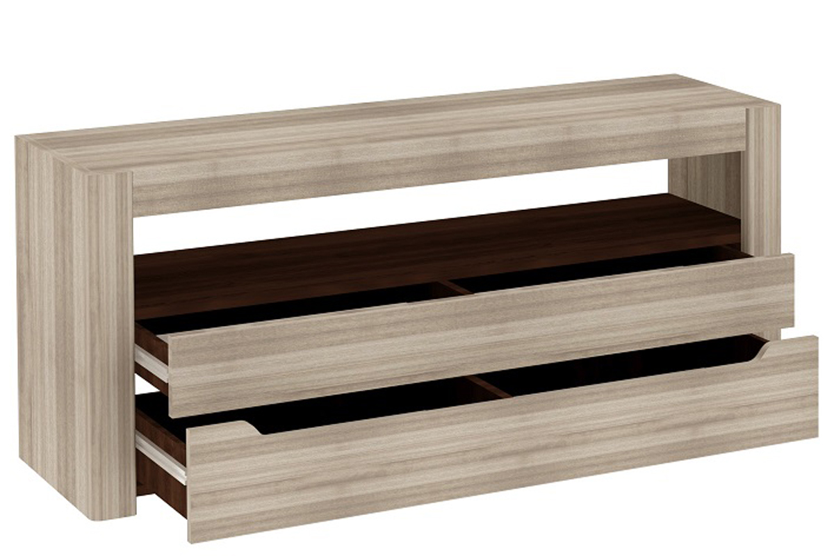 Тумба под телевизор Афина А17, дут крафт табачный