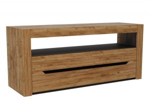 Тумба под телевизор Афина А17, дут крафт табачный