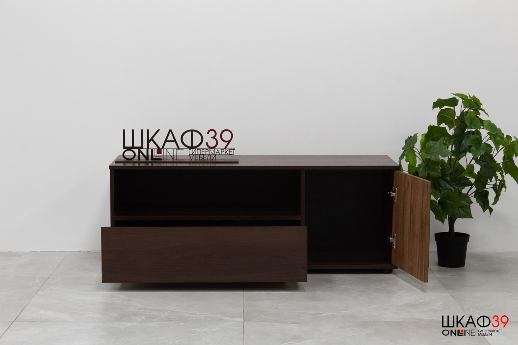 Тумба для ТВ с ящиком Крафт КТ 17