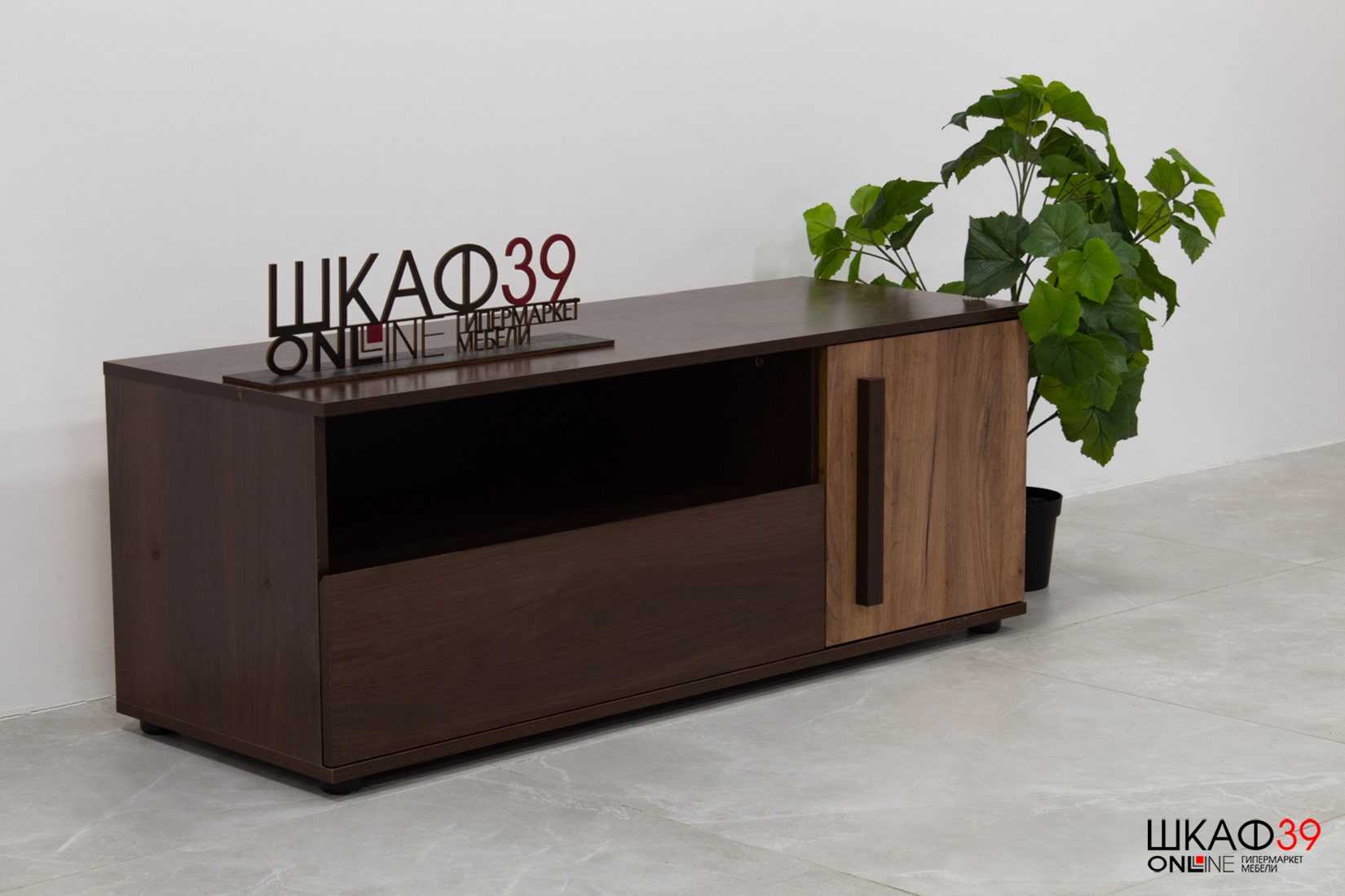 Тумба для ТВ с ящиком Крафт КТ 17