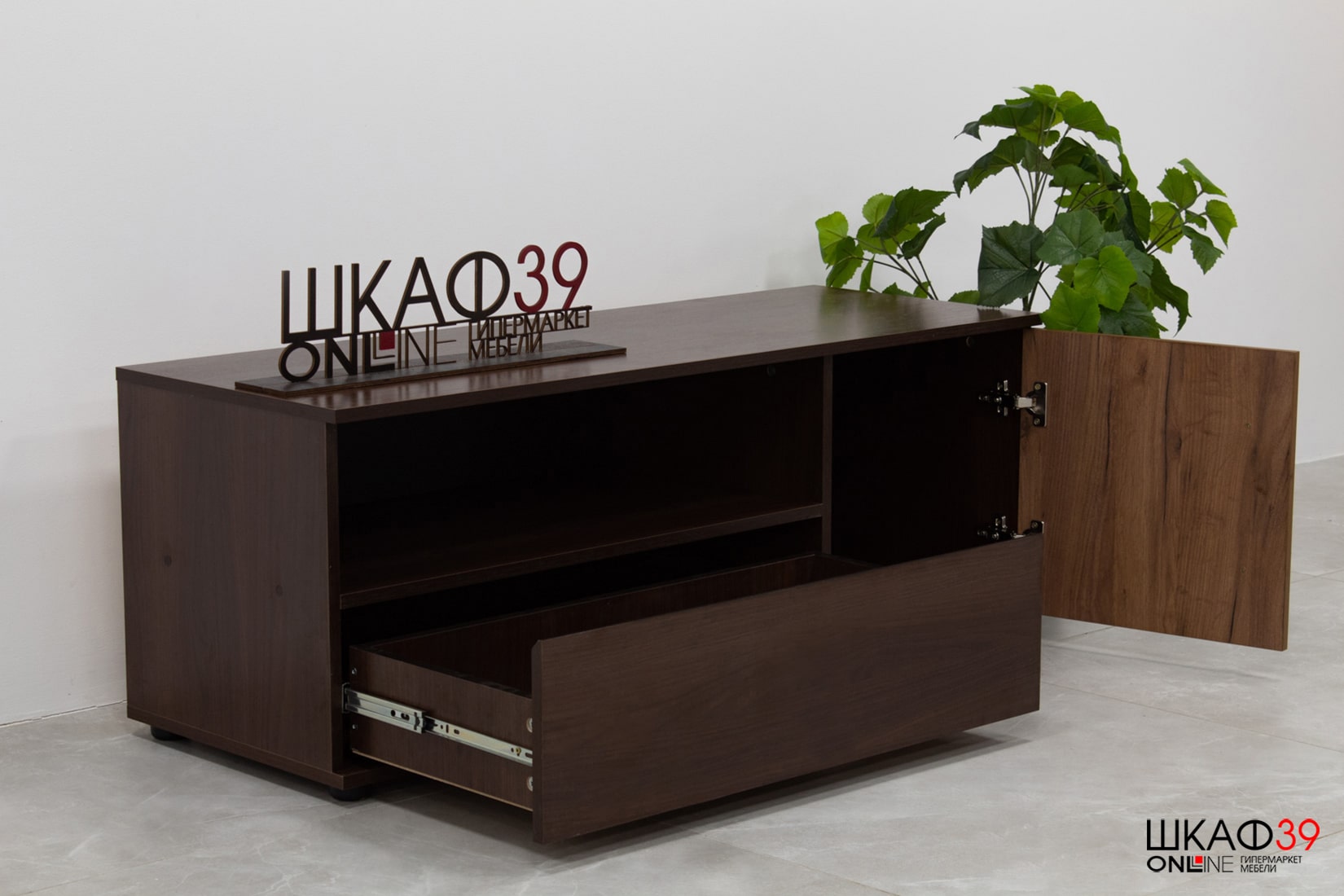 Тумба для ТВ с ящиком Крафт КТ 17