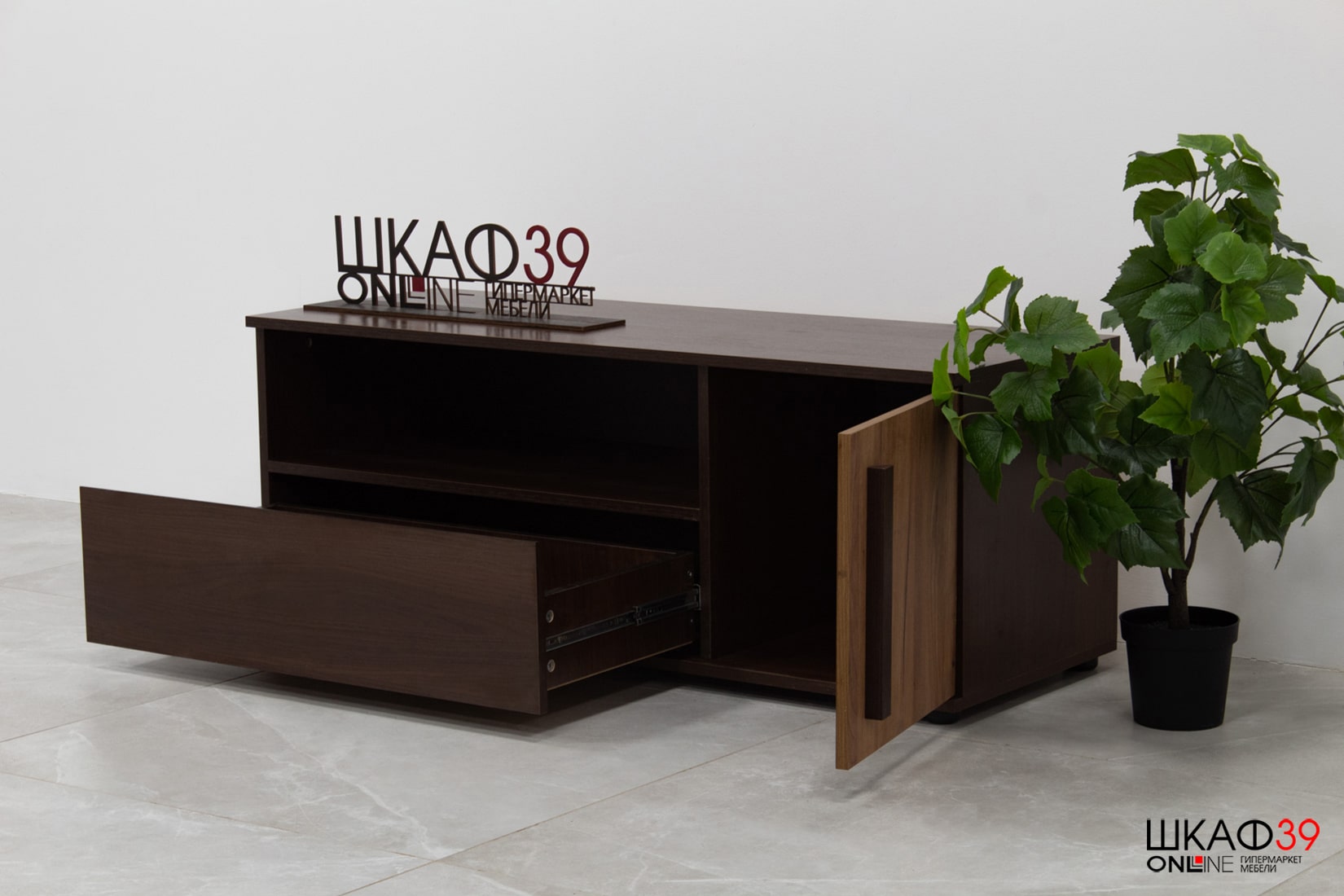 Тумба для ТВ с ящиком Крафт КТ 17