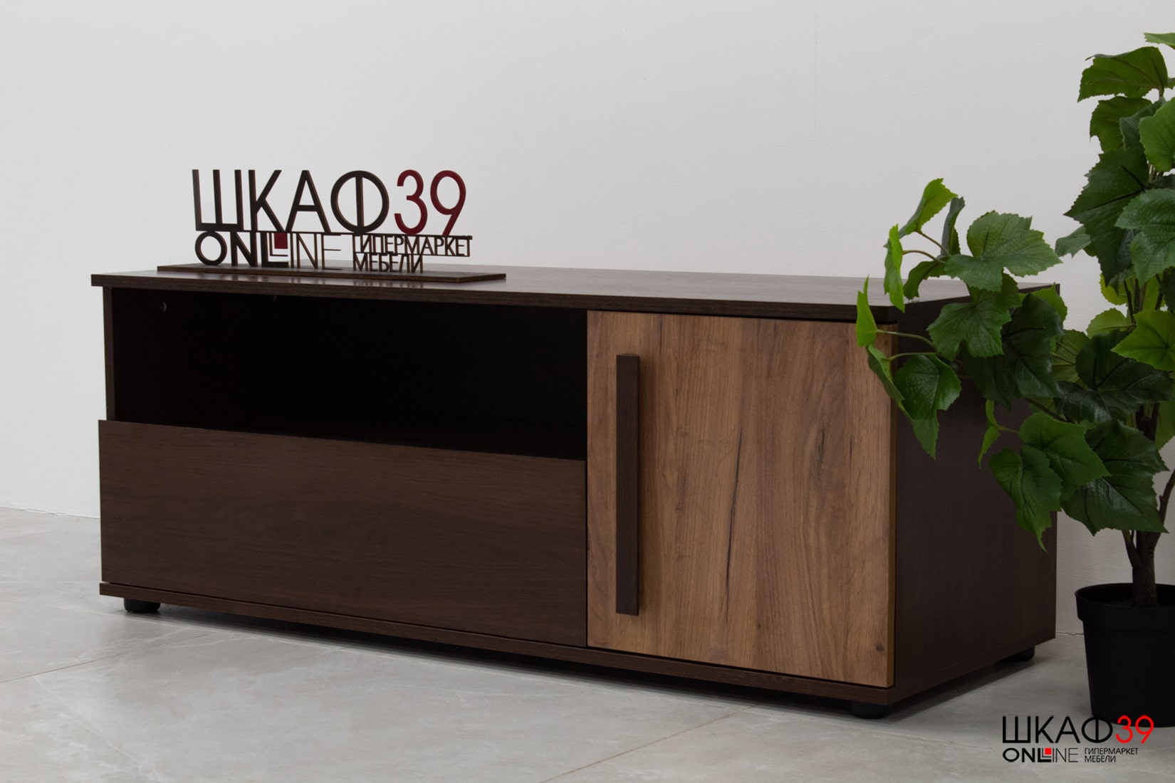 Тумба для ТВ с ящиком Крафт КТ 17