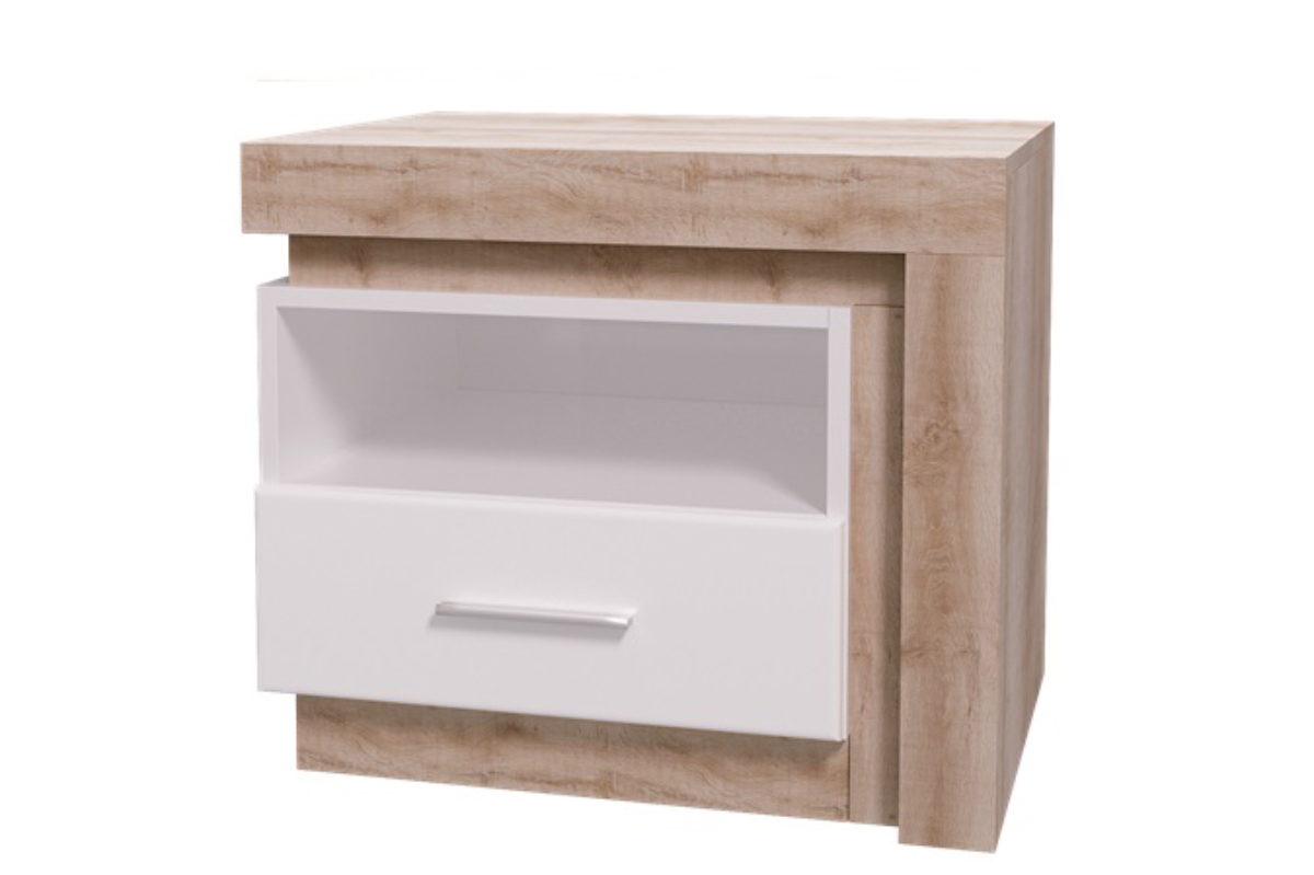 Тумба прикроватная с полкой Люмен 19