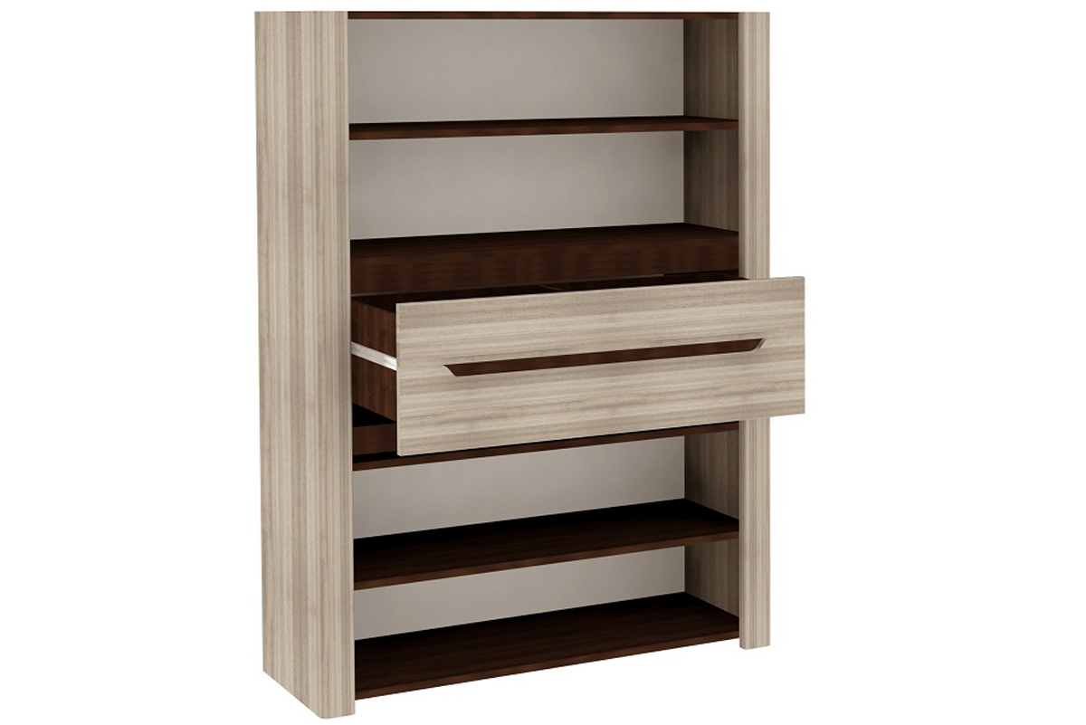 Шкаф для одежды и белья Афина А16а, дуб крафт табачный