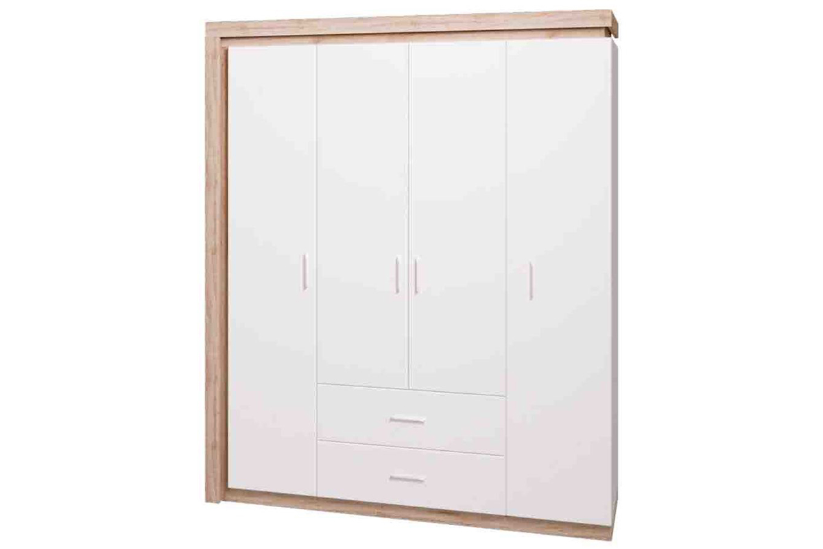 16 Шкаф 4-х дверный Люмен