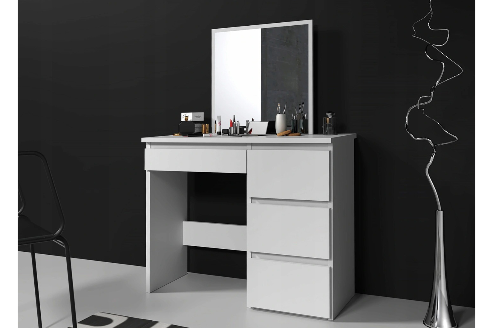 Сура Стол косметический стол Белый