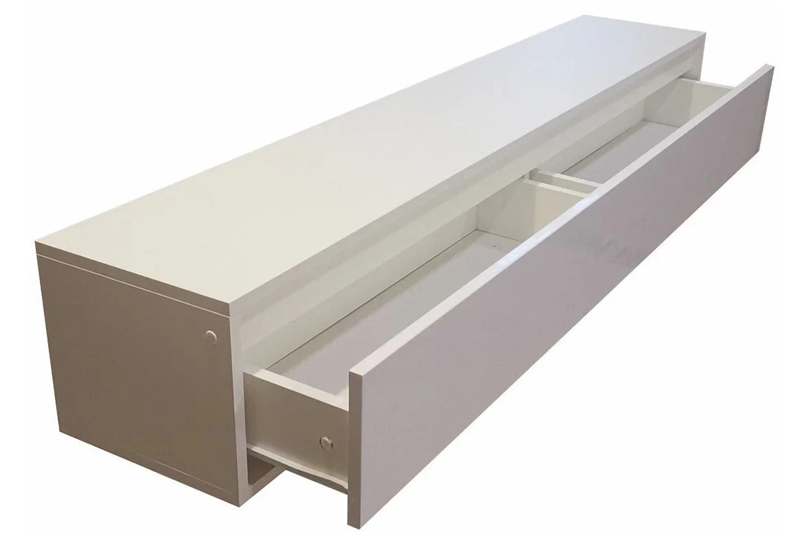 Сити-7 Тумба 1.5 ТВ подвесная Белый