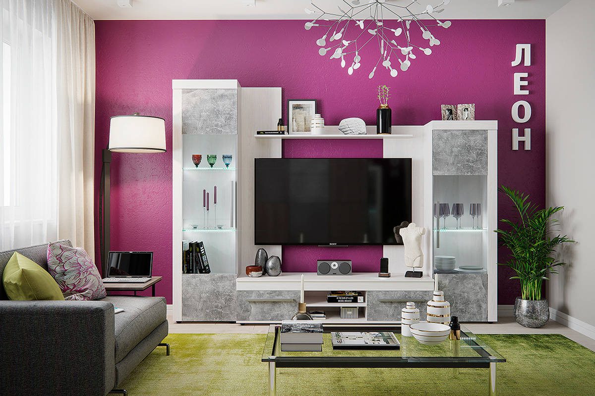 Полка навесная Леон 4