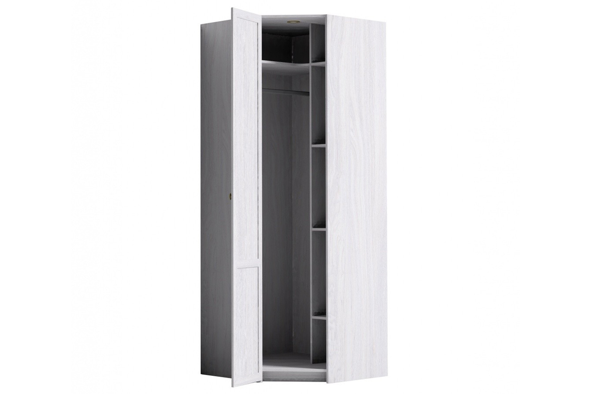 Шкаф угловой Sherlock 63, ясень светлый