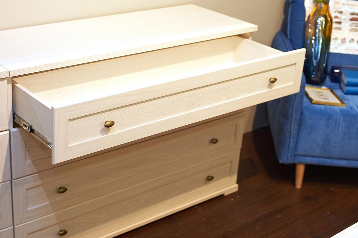 Комод широкий Sherlock 65, ясень светлый