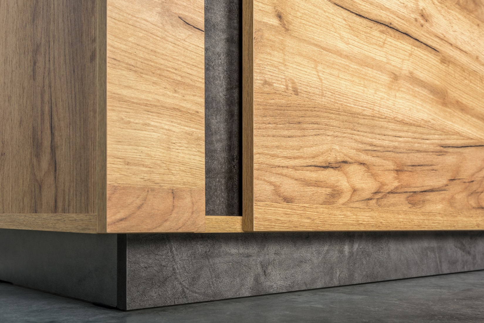 Арчи гостиная модульная Дуб Крафт золотой/ Камень тёмный