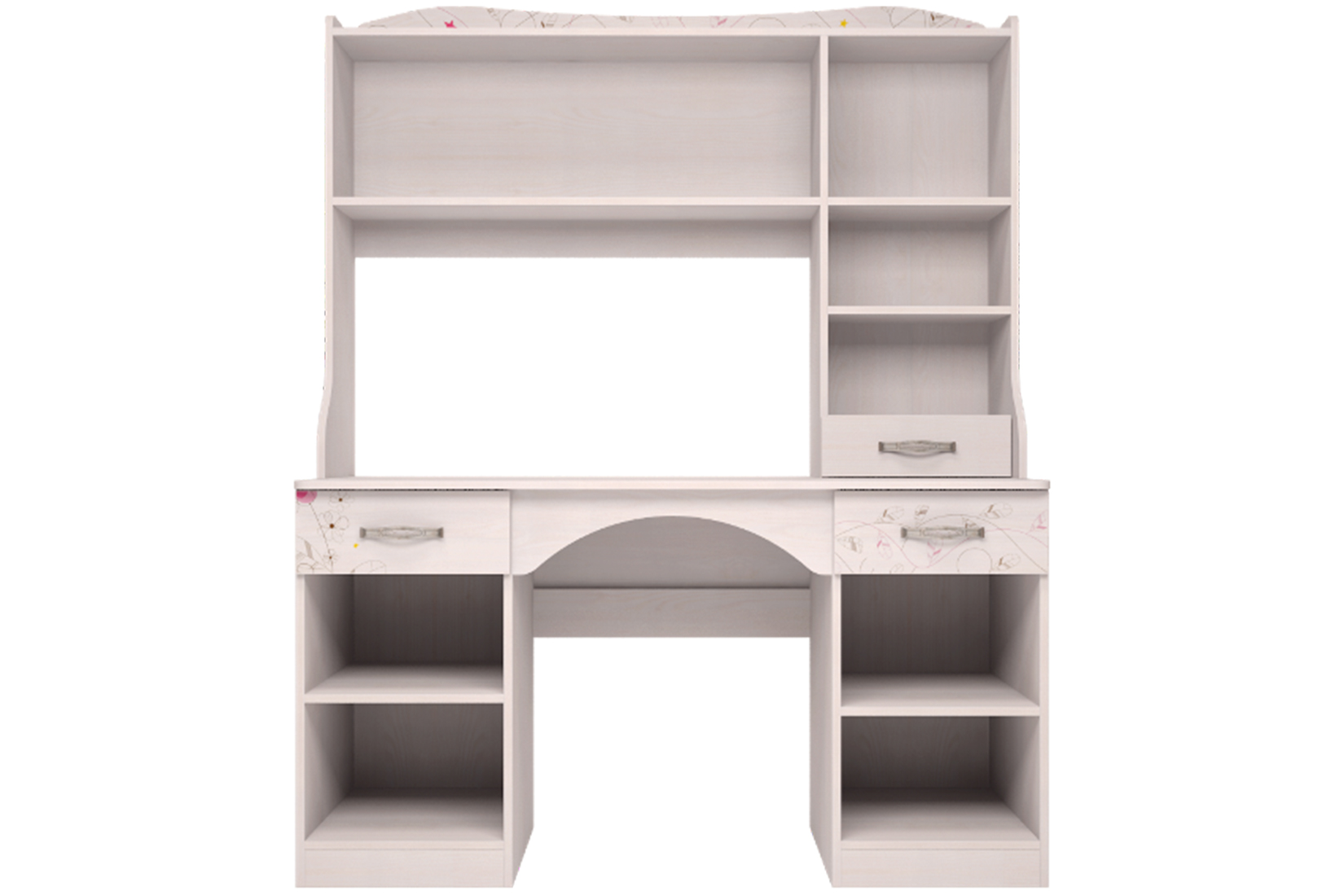 Стол письменный с надстройкой Принцесса 6