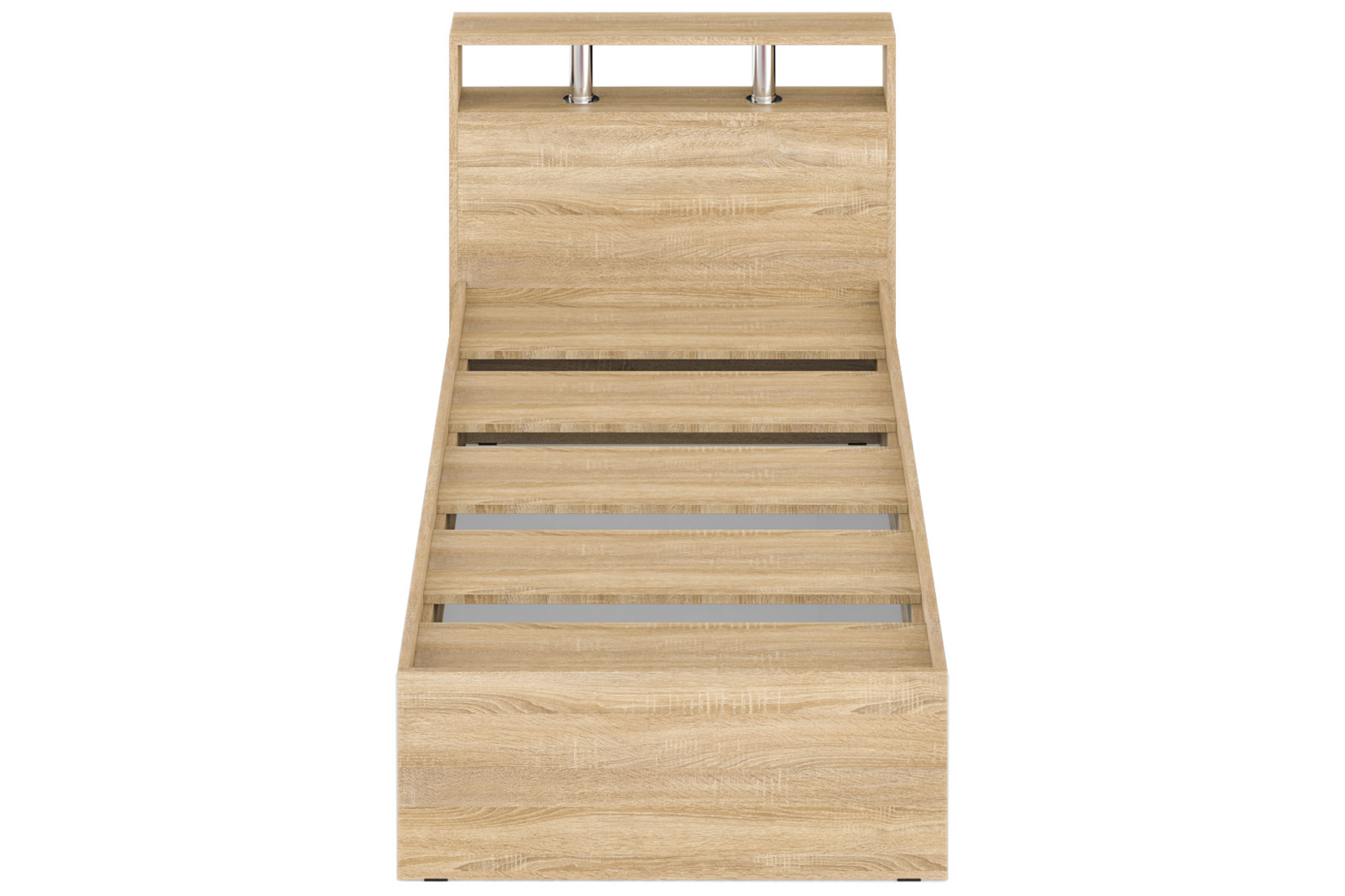 Камелия Кровать 90 с ящиками Дуб сонома