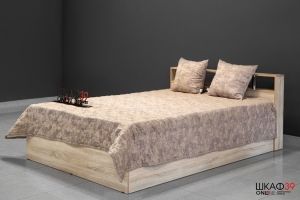 Камелия Кровать 140 с ящиками Дуб сонома 