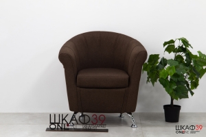 Лагуна 6-5116 Банкетка ткань тёмно-коричневая