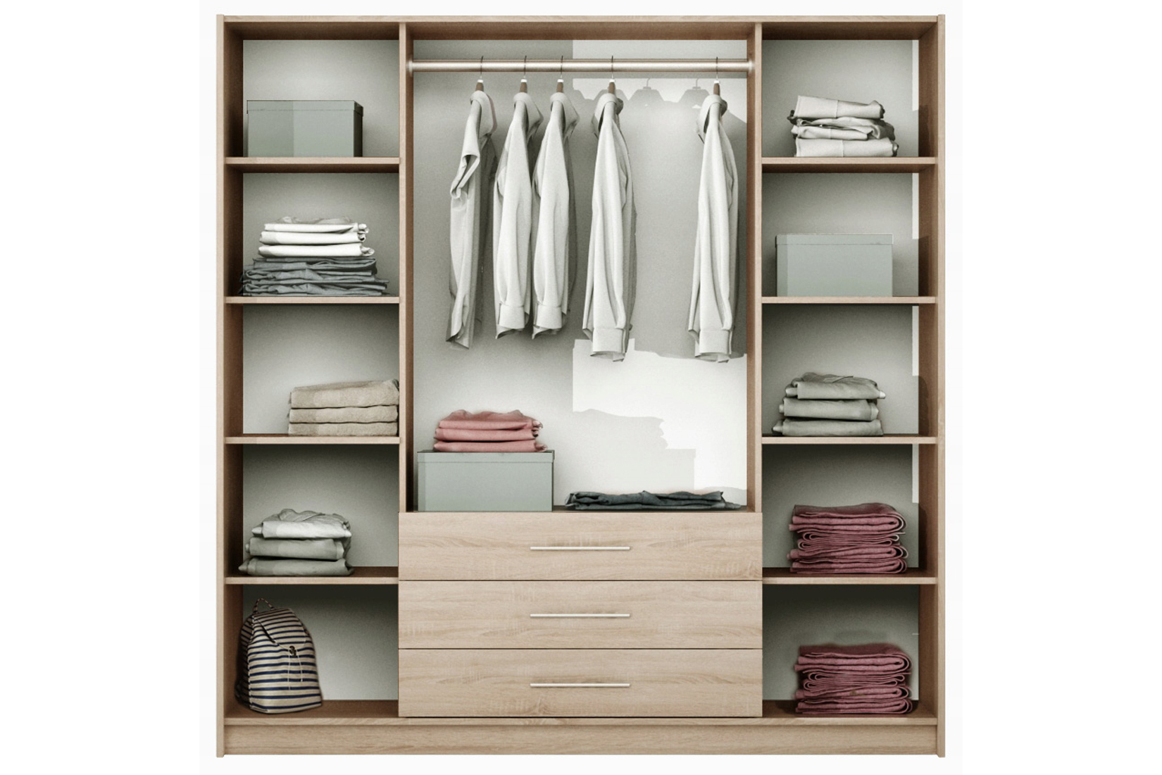 Bali D4 Шкаф с надставкой Дуб сонома (Польша)