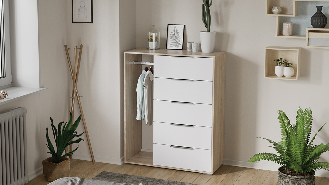 Нуар тип 1 Комод комбинированный 