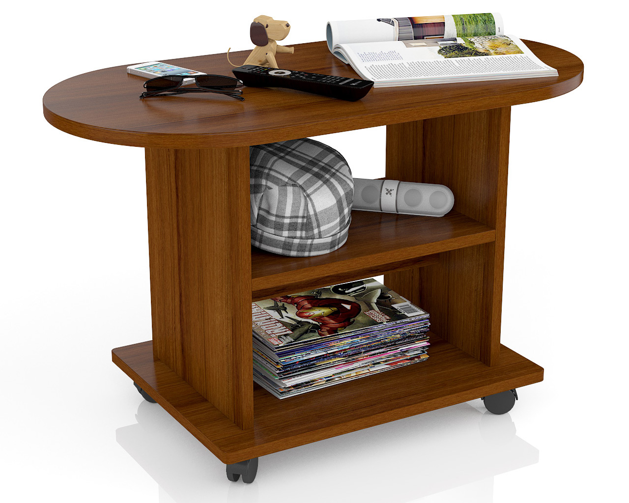 С-МД-СЖ-1 Стол журнальный Орех