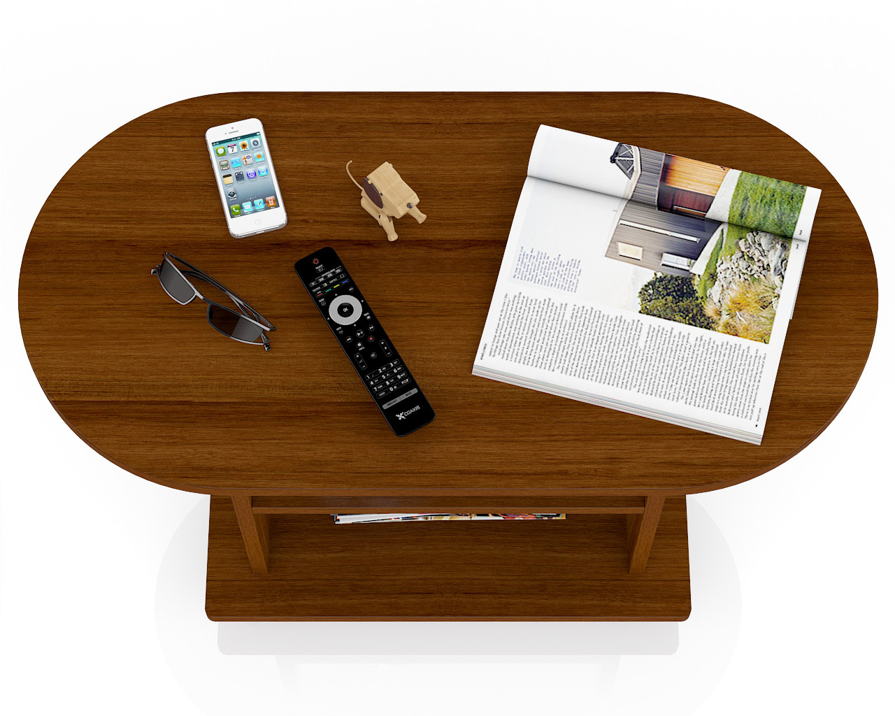 С-МД-СЖ-1 Стол журнальный Орех