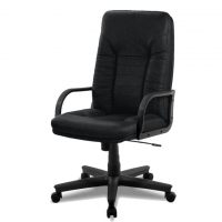 Танго 1П Кресло компьютерное (экокожа) черный