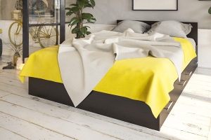 Стандарт Кровать 140 Венге (с ящиками)