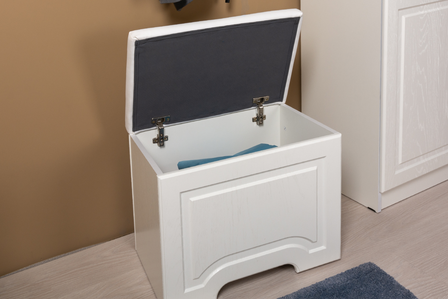 Ливерпуль № 1 Прихожая Ясень ваниль/белый