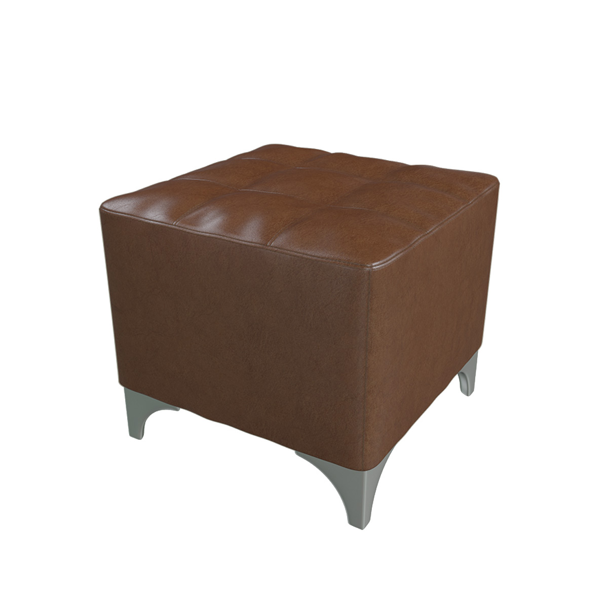 Жозефина Пуф (экокожа) коричневый