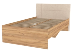 Модекс-2 ЛД-522-140 Кровать 120,х200 см. с ортопедическим основанием Дуб золотой