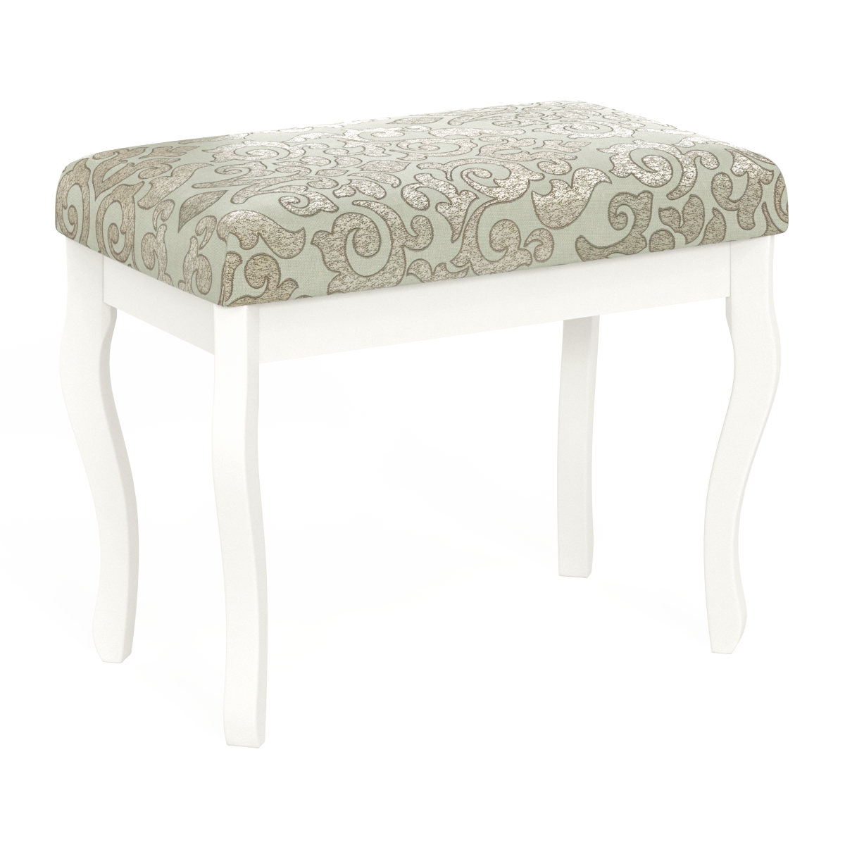 Вента-1 Банкетка Слоновая кость/ткань аллори бежевая