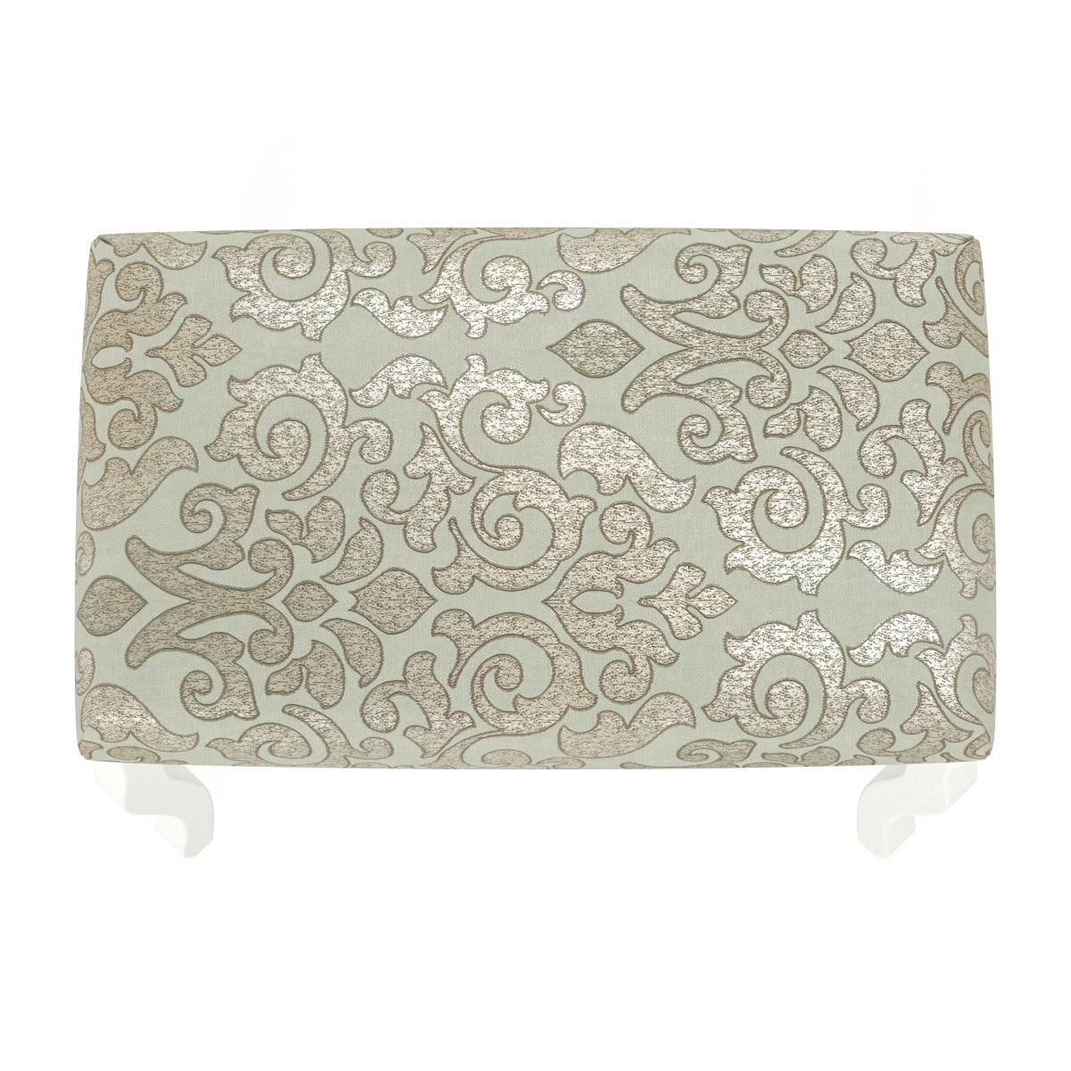 Вента-1 Банкетка Слоновая кость/ткань аллори бежевая