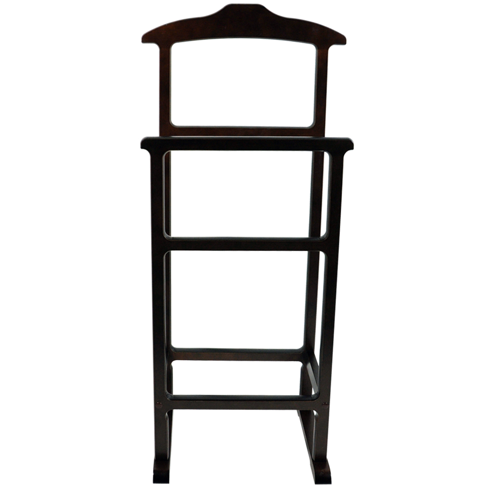 Вешалка напольная для одежды двойная Венге