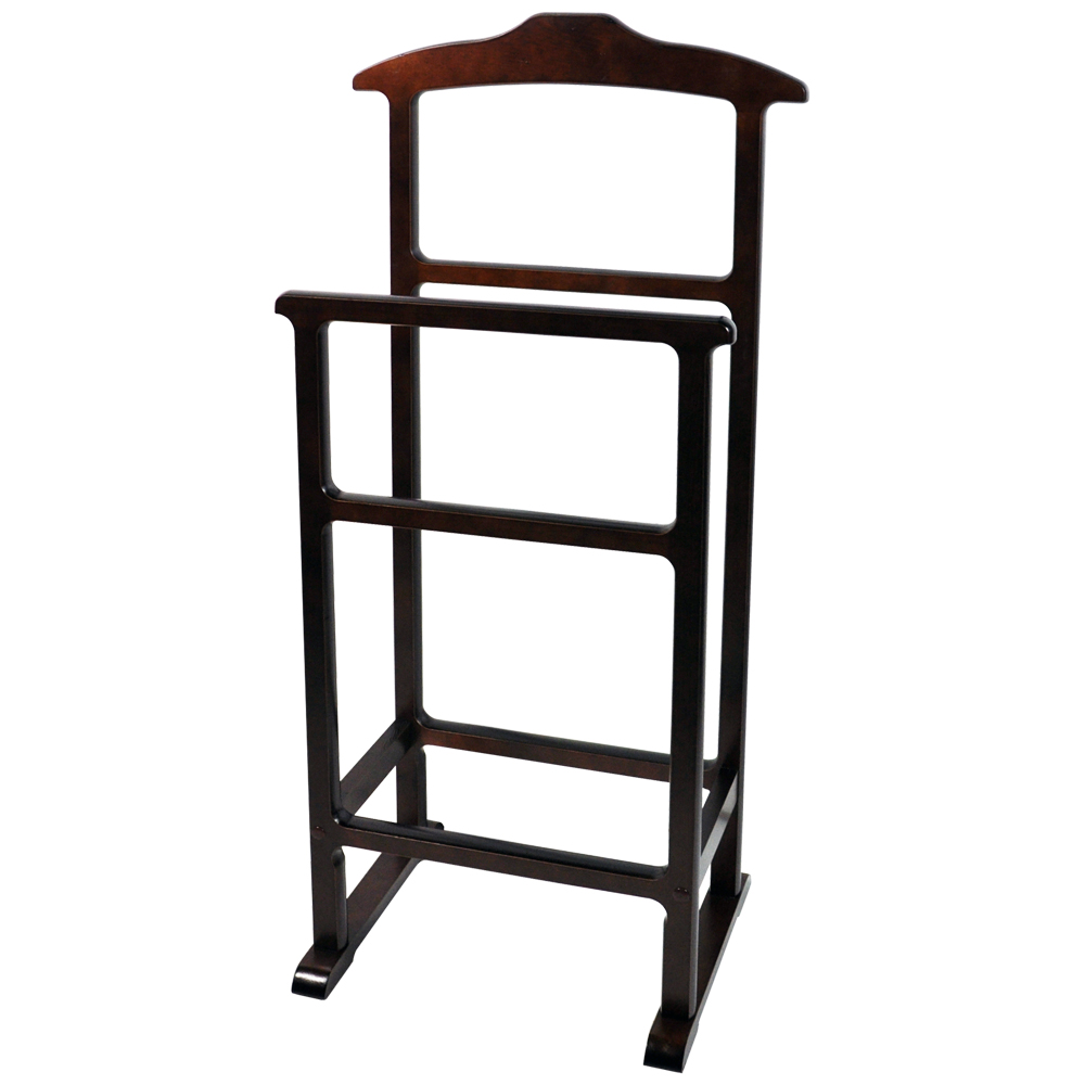 Вешалка напольная для одежды двойная Венге