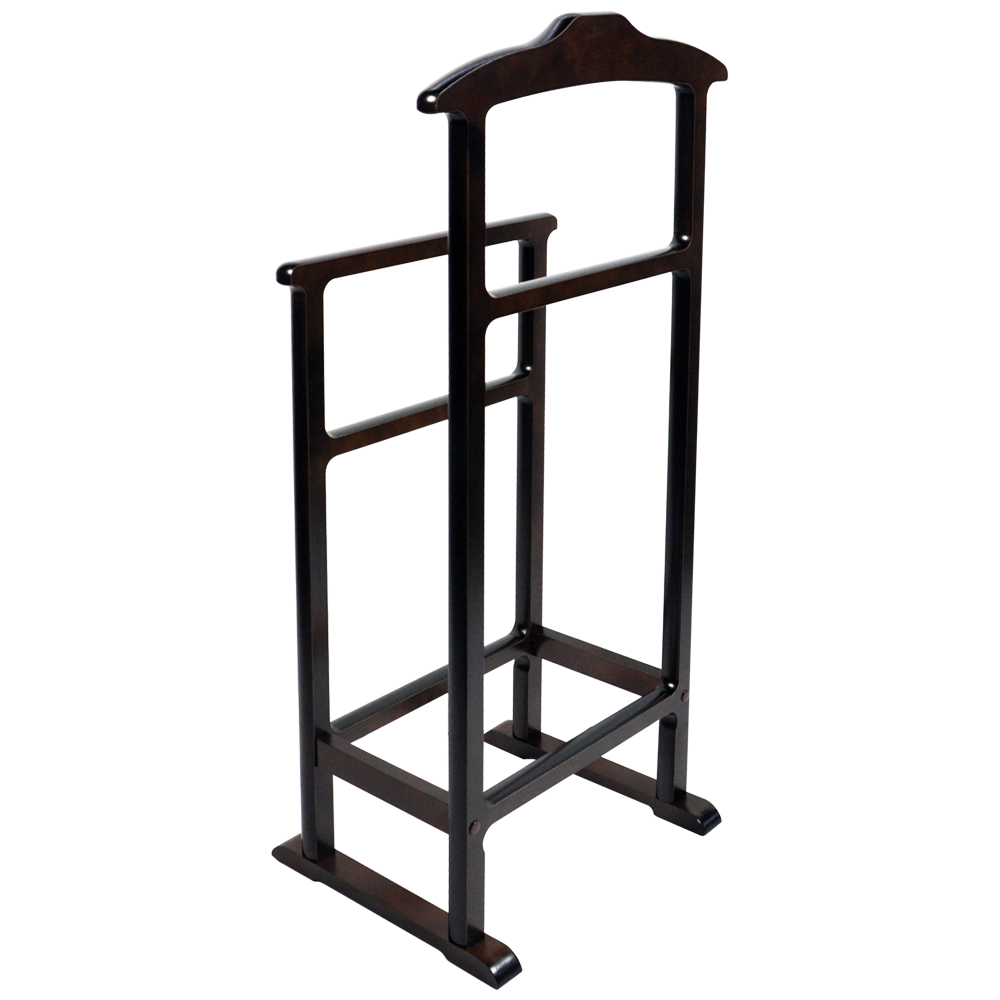 Вешалка напольная для одежды двойная Венге