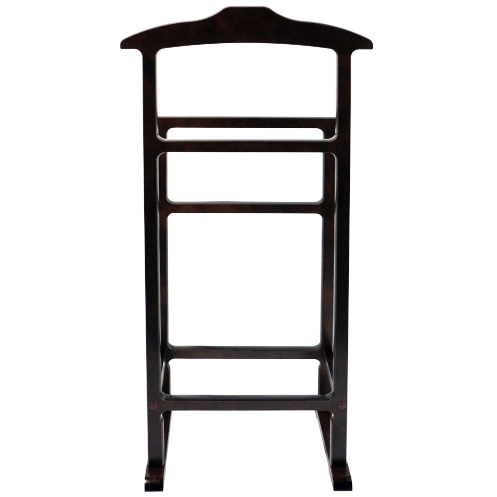 Вешалка напольная для одежды двойная Венге