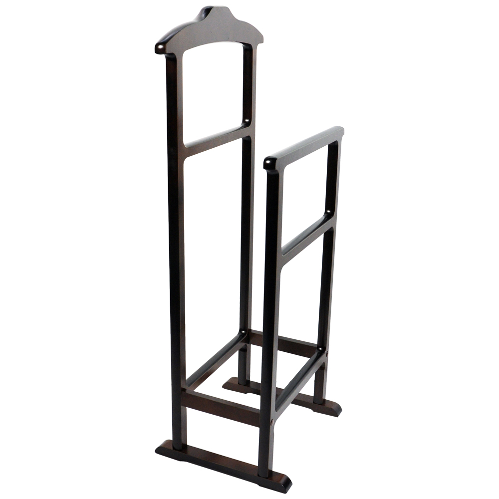 Вешалка напольная для одежды двойная Венге