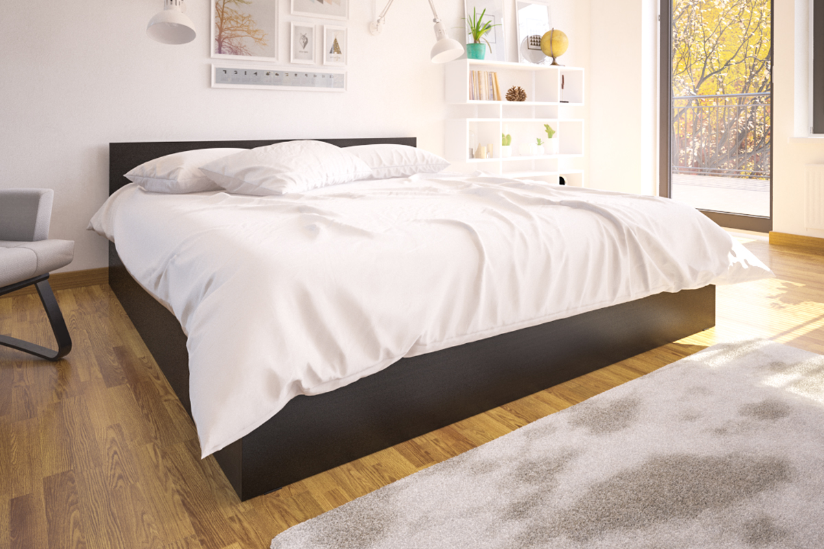 Стандарт Кровать 180 Венге (без ящиков)