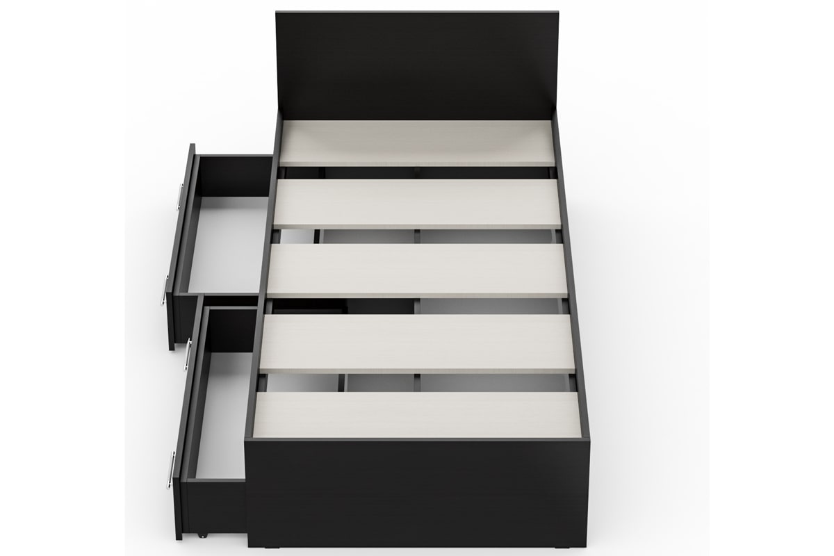 Стандарт Кровать 90 Венге (с ящиками)