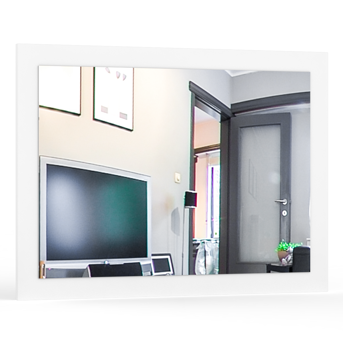 Камелия Стол косметический с зеркалом Белый