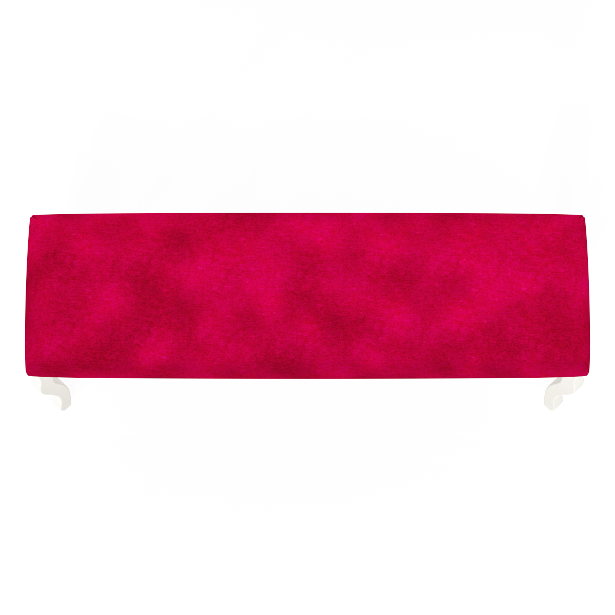 Вента-2 Банкетка Cлоновая кость/ткань вельвет люкс бордо