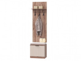 Тоскана Тумба с вешалкой