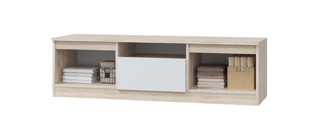 Тумба под телевизор Лори, дуб сонома