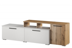 Альберо Тумба ТВ малая белый/дуб вотан