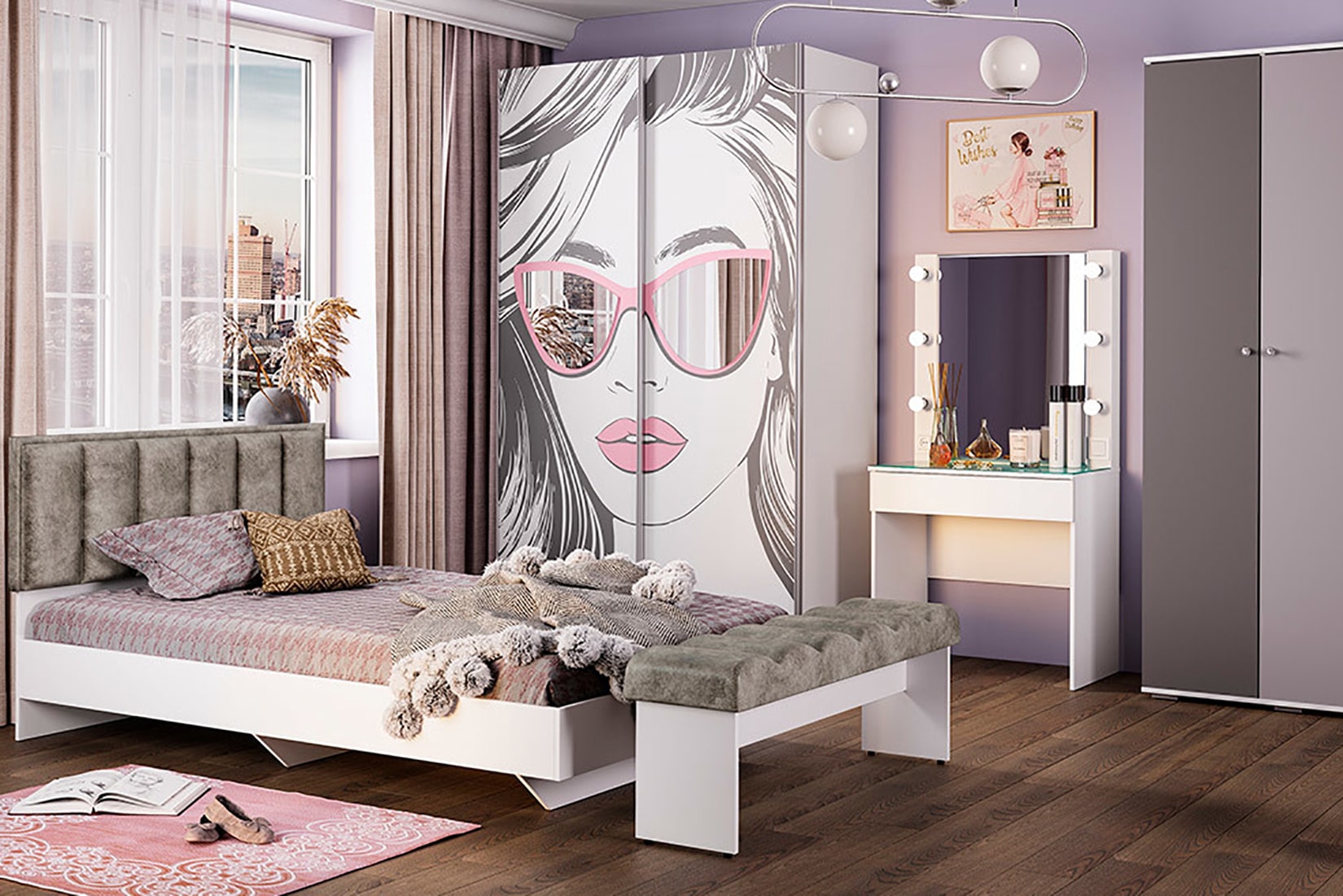 Шкаф-купе Мемори ШКК-01