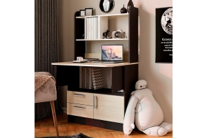 Стол письменный с надстройкой Рокки